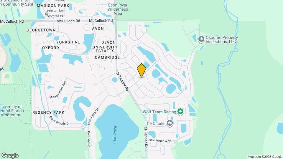 14520 Lake Price Dr Map and Location Details