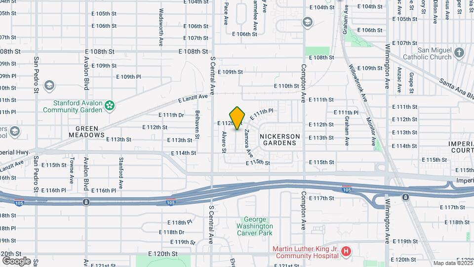 11226 Hooper Ave Mapa y Detalles de la Ubicación