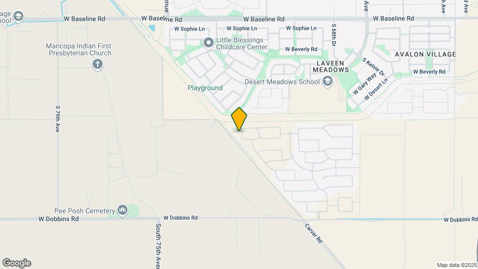8508 S 71st Ln Map and Location Details