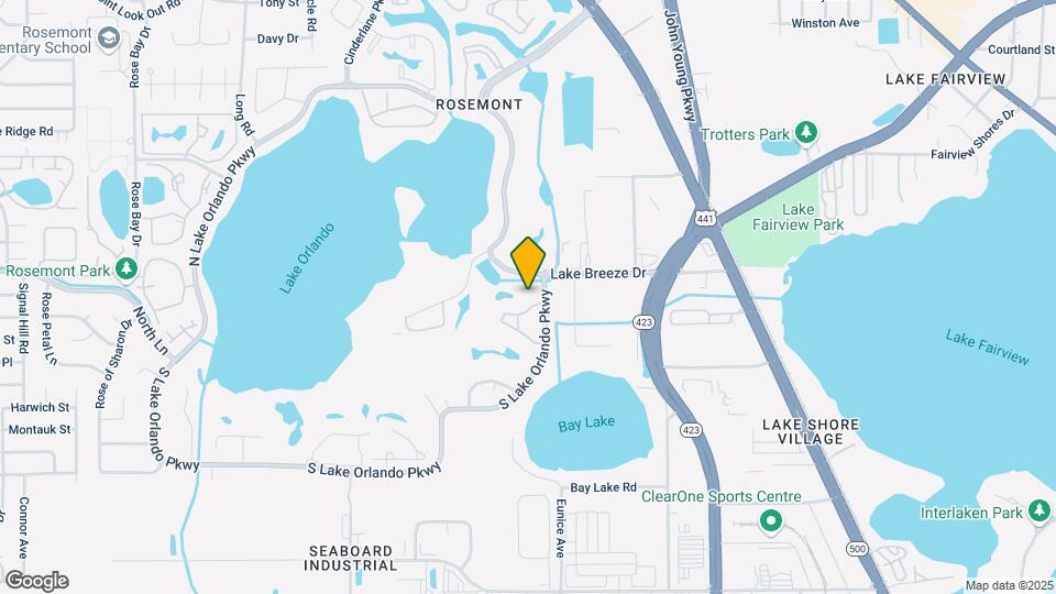 3703 South Lake Orlando Pky, Unit # 5 Ashley Court Mapa y Detalles de la Ubicación