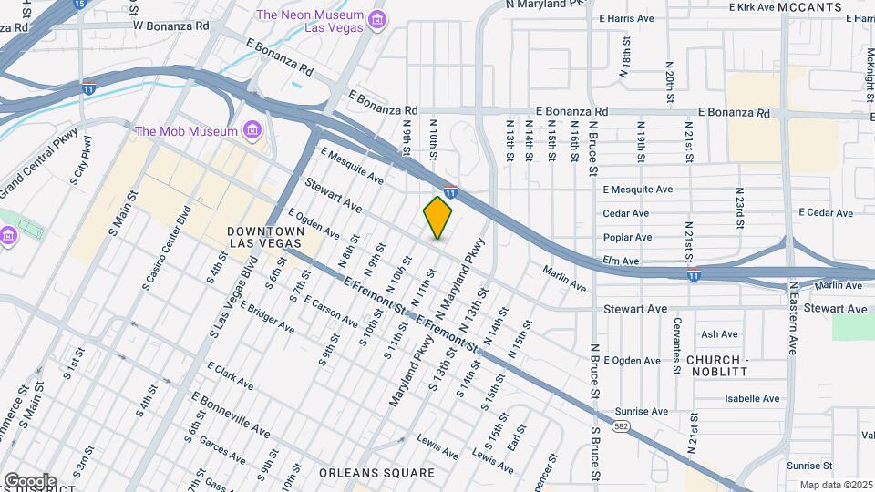 1025 Stewart Ave Map and Location Details