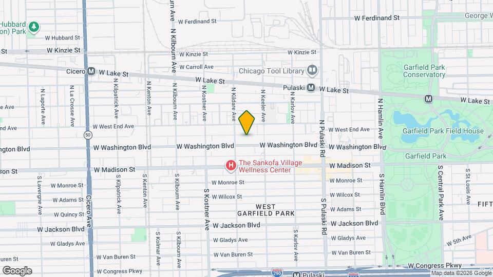 4236 W Washington Blvd Map and Location Details