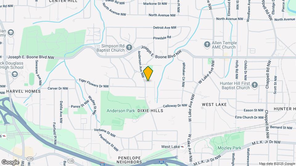 215 Anderson Ave NW Map and Location Details