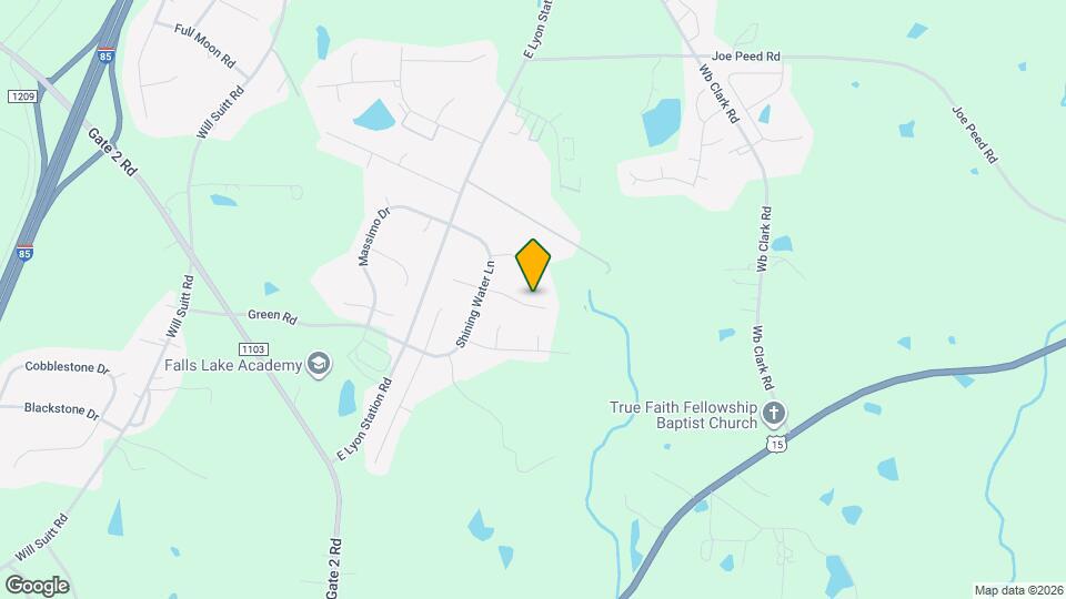 1207 Summerfield Ln E Mapa y Detalles de la Ubicación