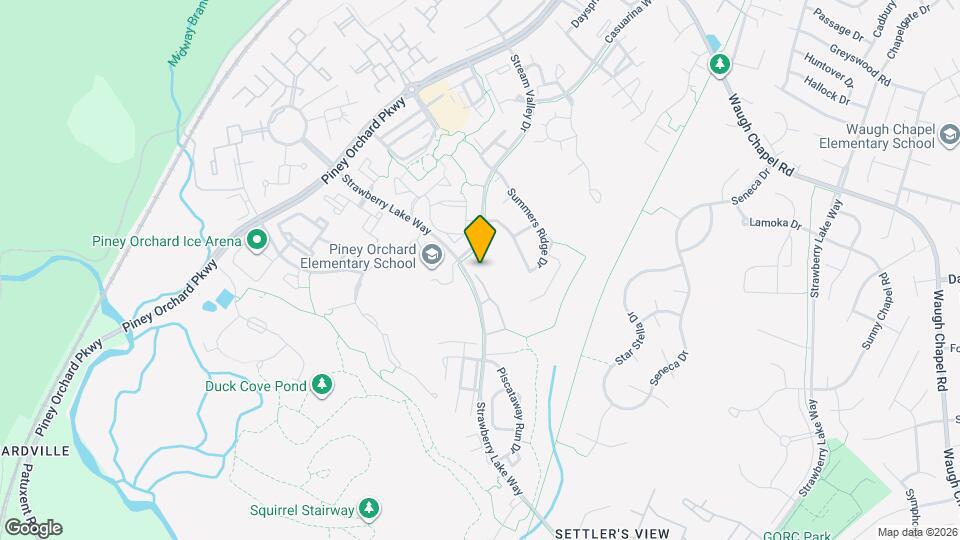 2602 Streamview Dr Map and Location Details