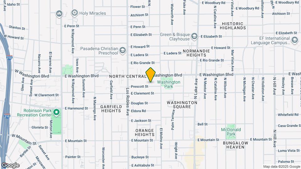 587 Prescott St Map and Location Details