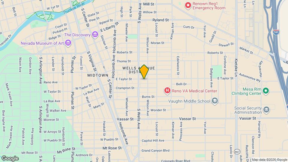 430 E Taylor St Map and Location Details