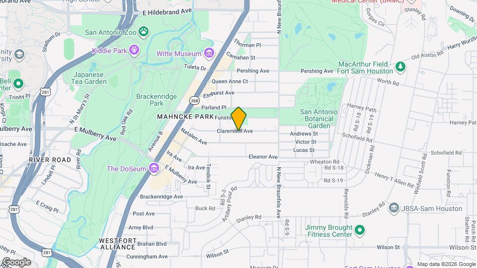 240 Claremont Ave Map and Location Details