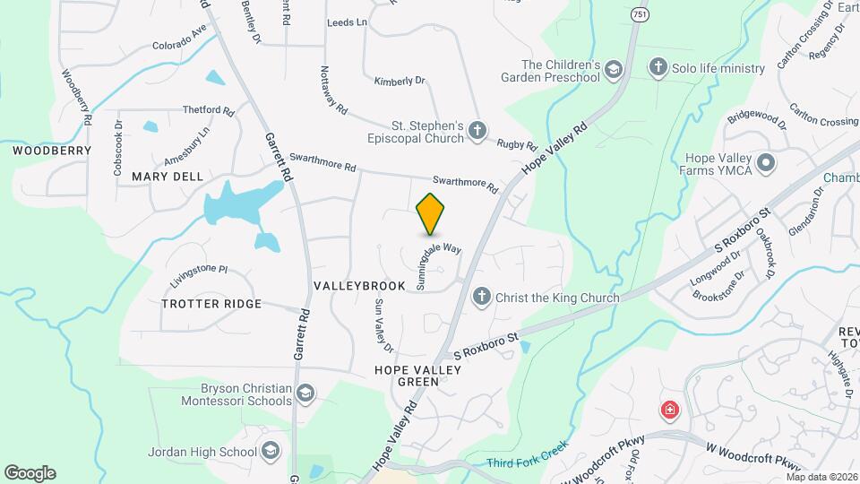 3624 Sunningdale Way Map and Location Details