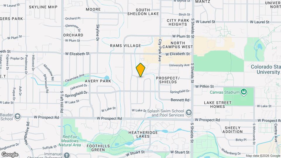 1216 Southridge Dr Map and Location Details