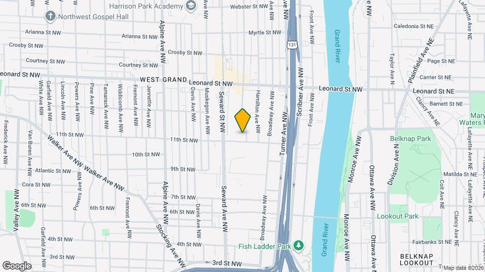 1011 Quarry Ave NW Map and Location Details