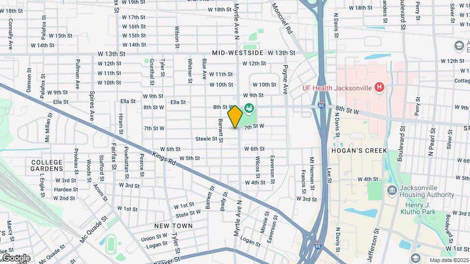 1658 Myrtle Ave N Map and Location Details