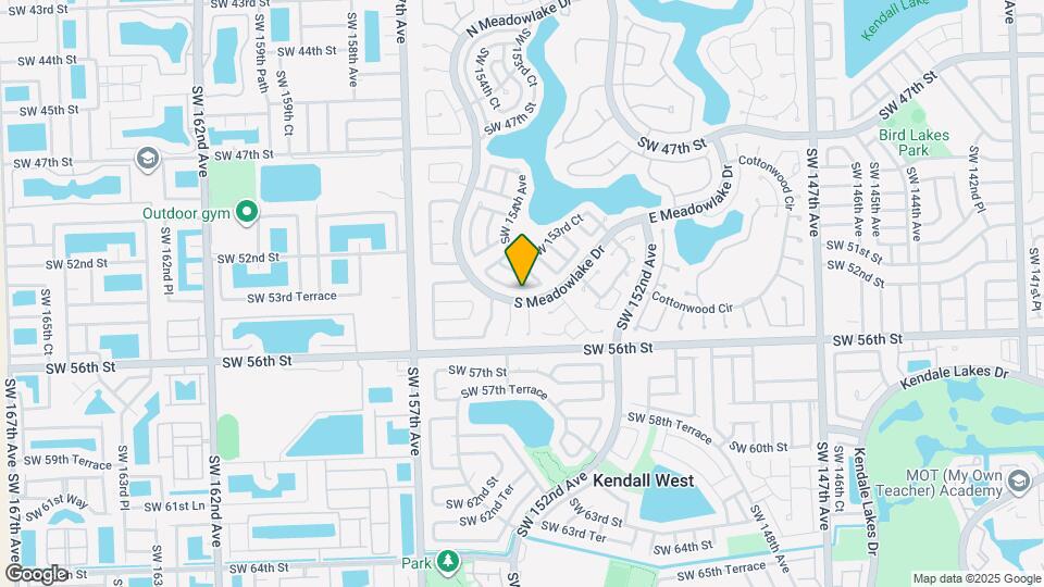 5261 SW 154th Pl Map and Location Details