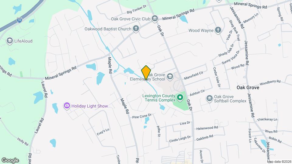 151 Meadow Wood Dr Map and Location Details