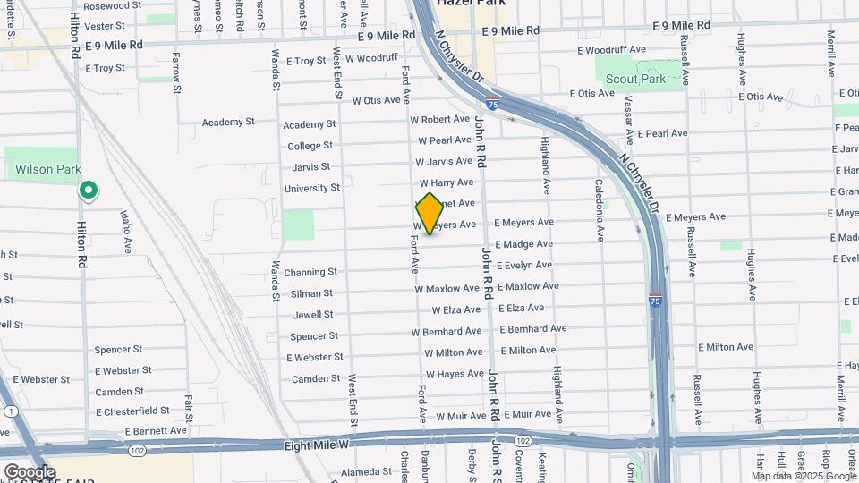 154 W Madge Ave Map and Location Details