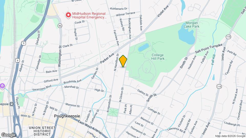 168 N Clinton St, Unit 1'st Floor Map and Location Details