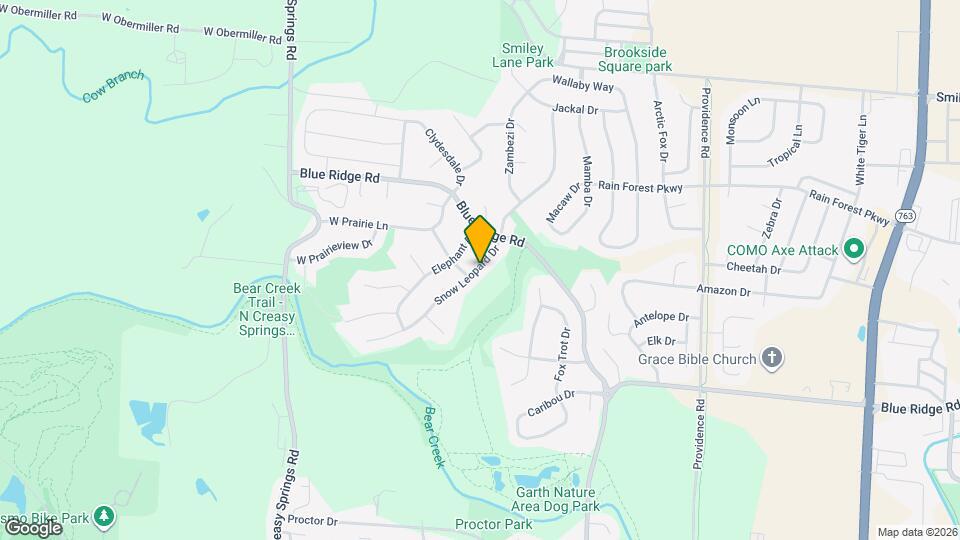 3512 Snow Leopard Dr Map and Location Details