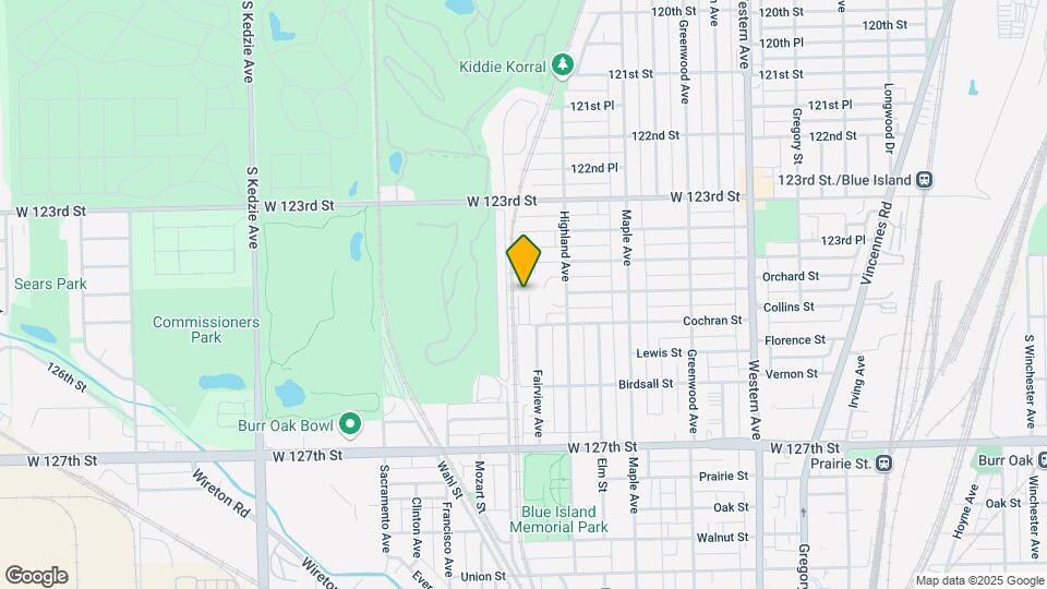 12430-12456 Fairview Ave Mapa y Detalles de la Ubicación