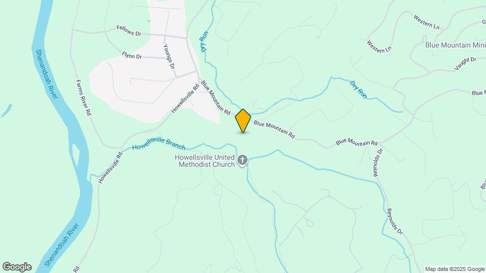 310 Blue Mountain Rd Map and Location Details