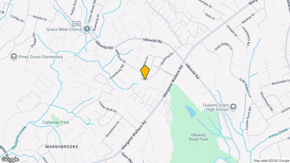 5432 Wyalong Dr Map and Location Details