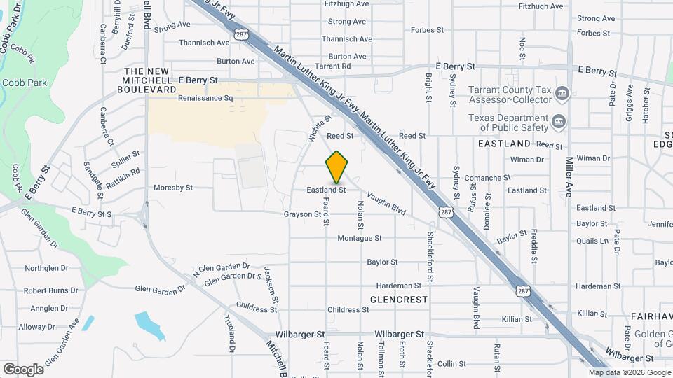 3329 Eastland St Map and Location Details