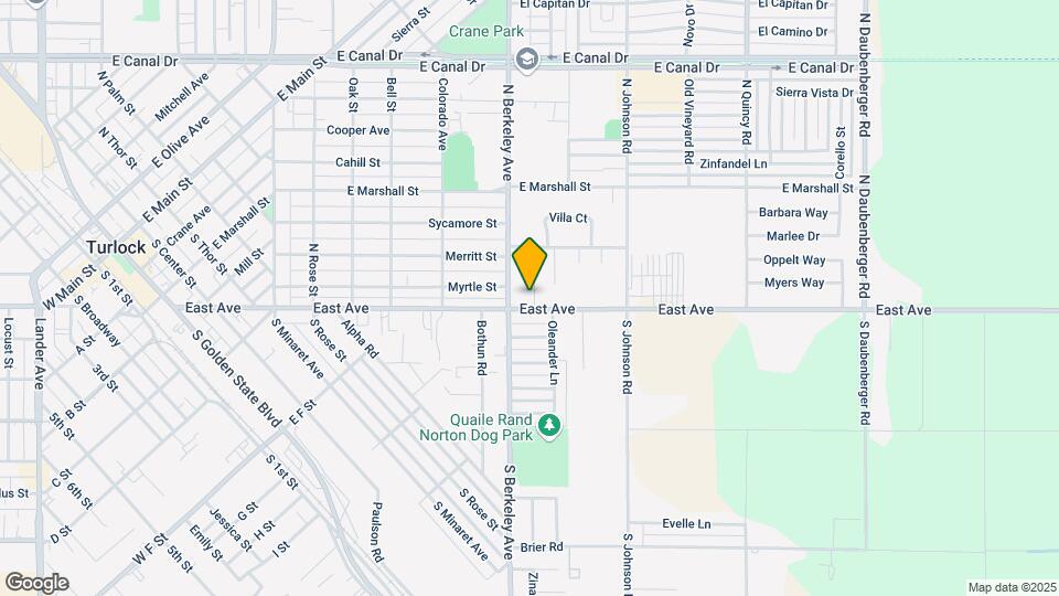 1655 East Ave Map and Location Details