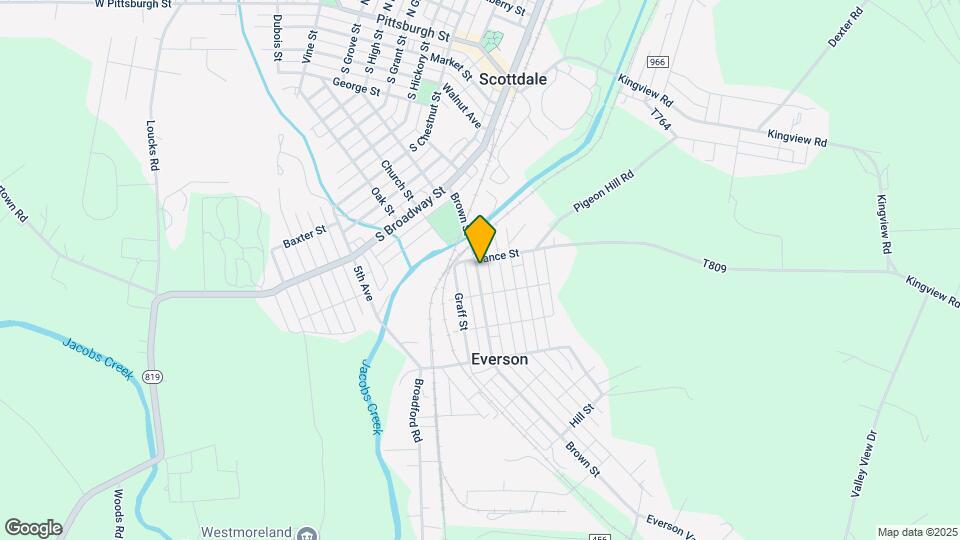 213 Brown St, Unit 213 a Map and Location Details