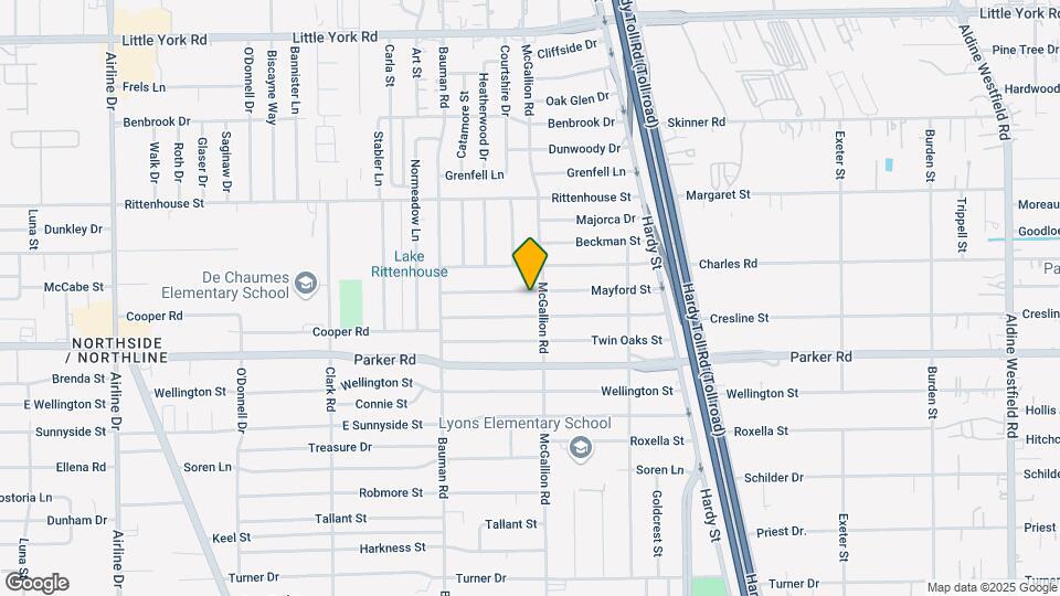 614 Mayford St-Unit -A Map and Location Details