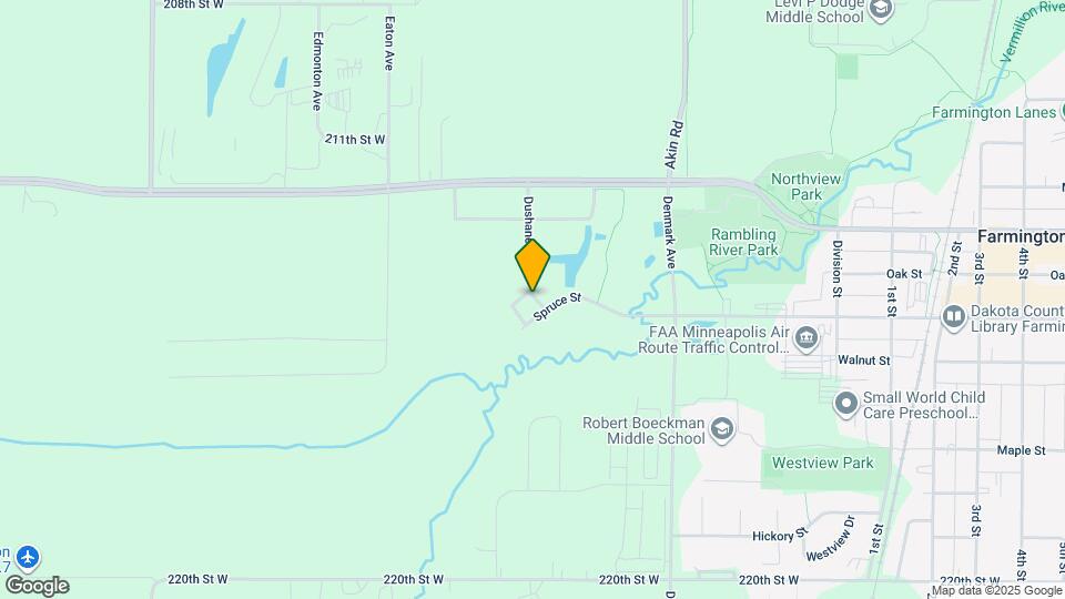 21401 Dushane Pkwy Map and Location Details