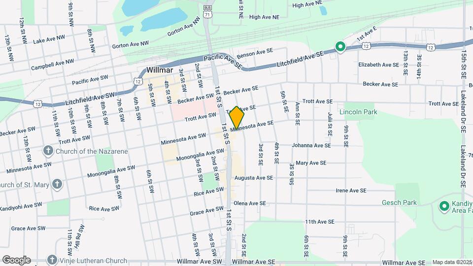 116 Minnesota Ave SE Map and Location Details