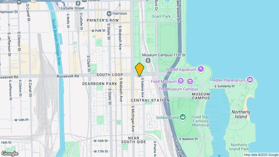 1210 S Indiana Ave Mapa y Detalles de la Ubicación
