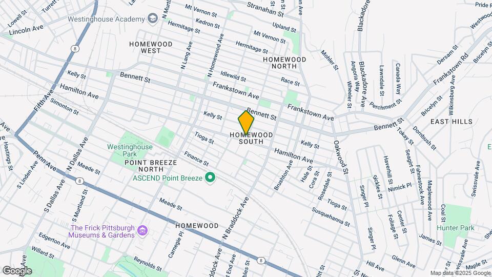 7371 Hamilton Ave Mapa y Detalles de la Ubicación