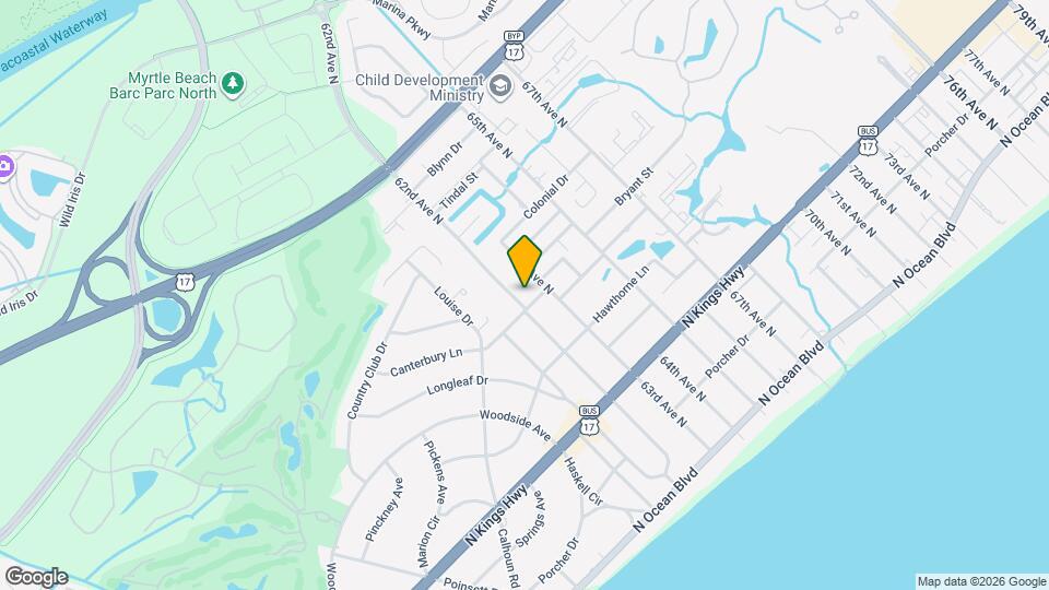 702 62nd Ave N Map and Location Details