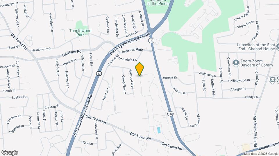 405 Townehouse Dr Map and Location Details