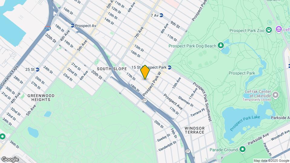 460 Prospect Ave Map and Location Details