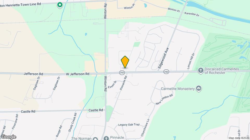 1656 Jefferson Rd Map and Location Details