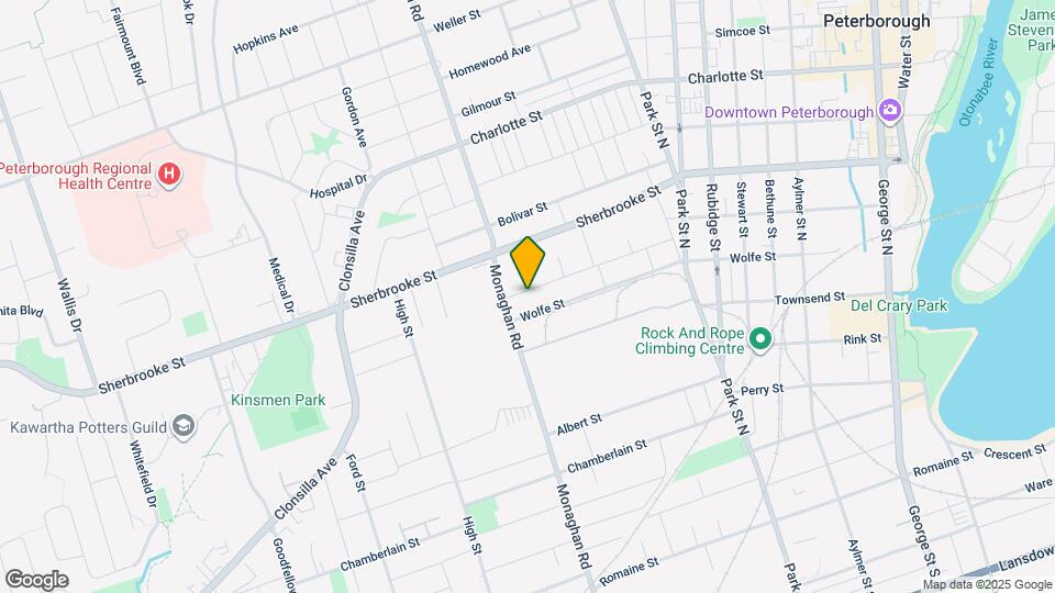 581 Paterson St Map and Location Details