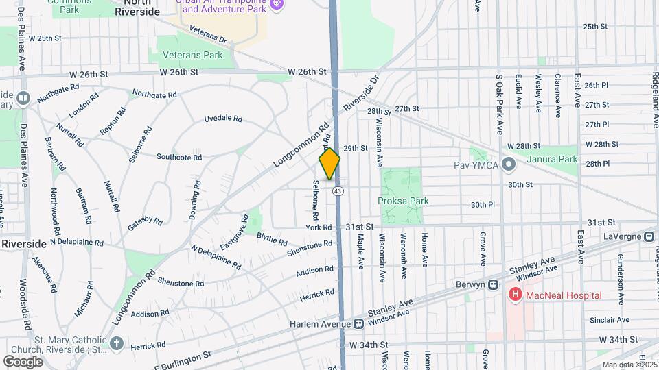 2944 Harlem Ave Map and Location Details
