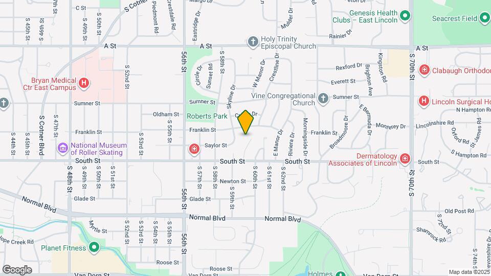 1925 Manor Ct Map and Location Details