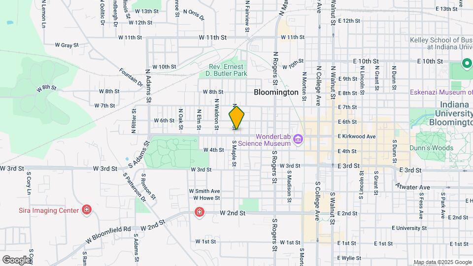 726 W Kirkwood Ave-Unit -Unit #1 Map and Location Details