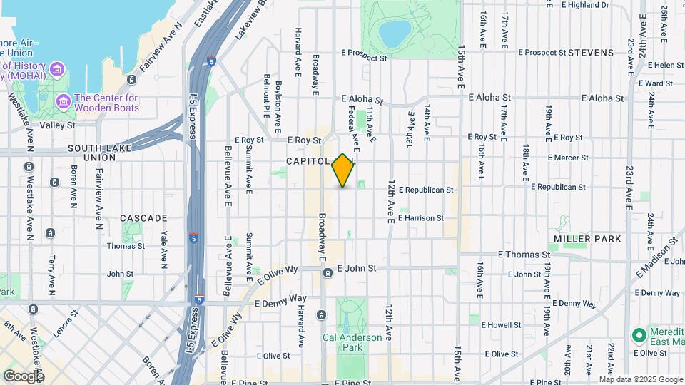 430 10th Ave E Map and Location Details