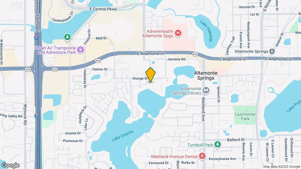 554 Orange Dr Map and Location Details