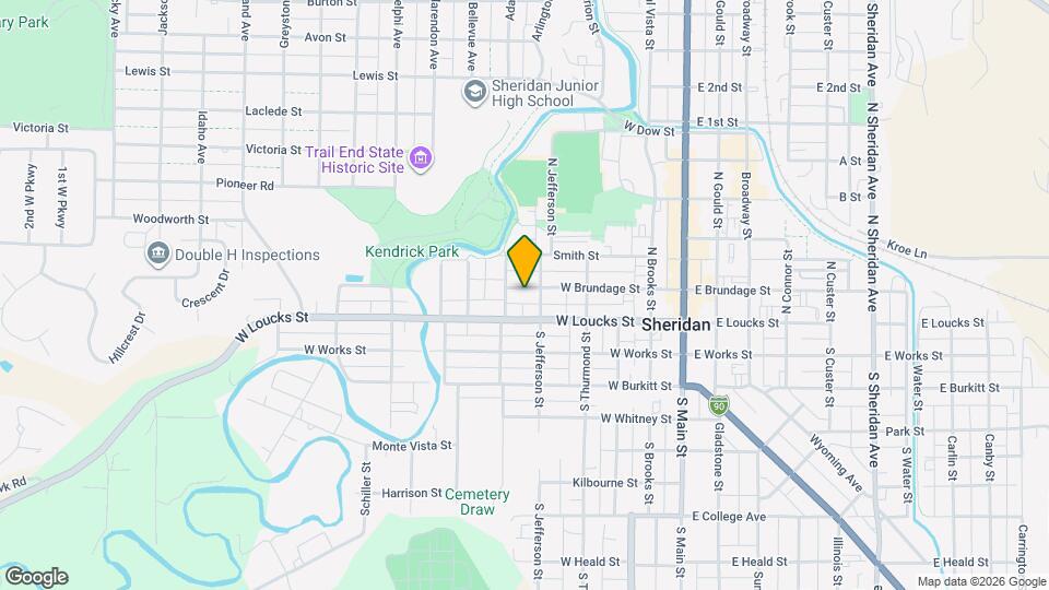 432 W Brundage St Map and Location Details