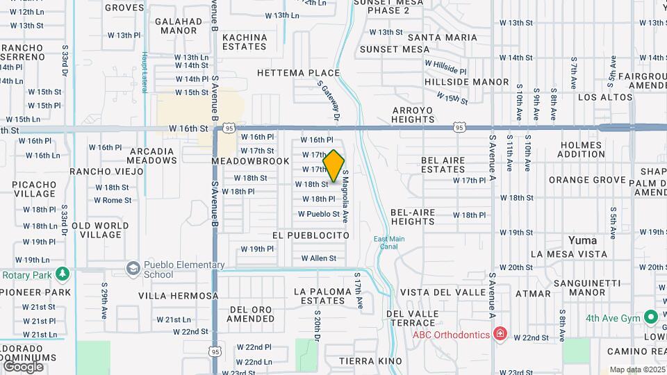 1823 W 18th St Mapa y Detalles de la Ubicación