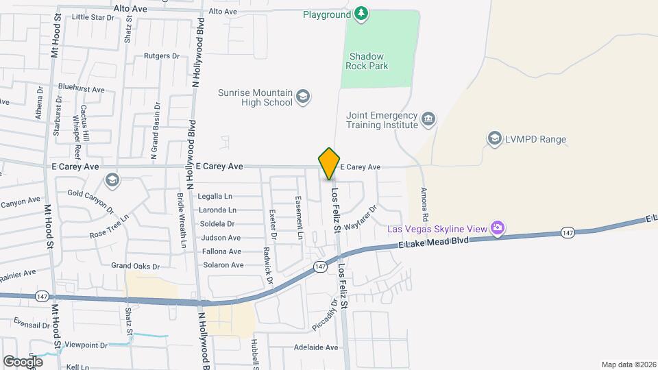 2359 Los Feliz St Mapa y Detalles de la Ubicación