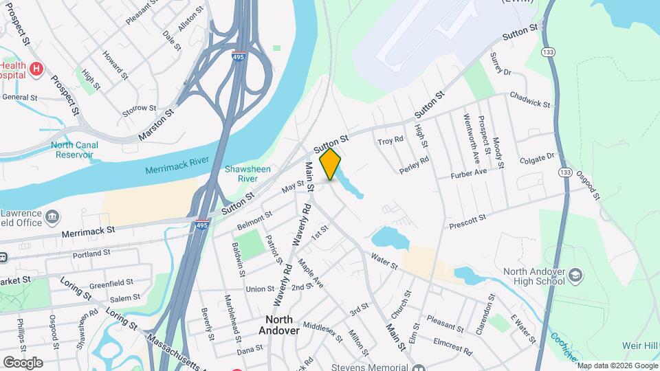 25 Saunders St Map and Location Details