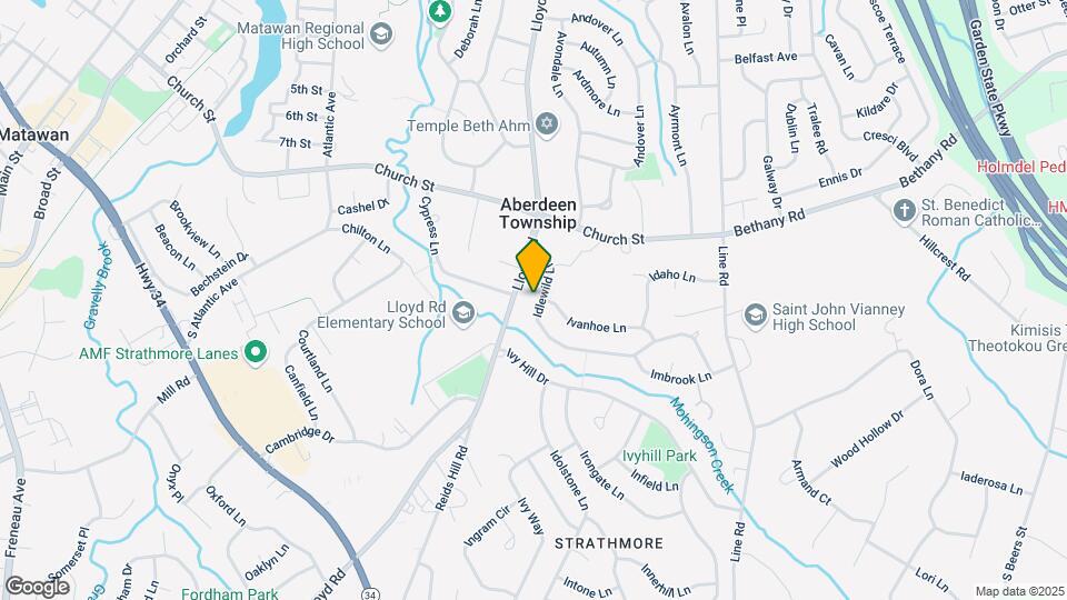 32 Idlewild Ln Map and Location Details