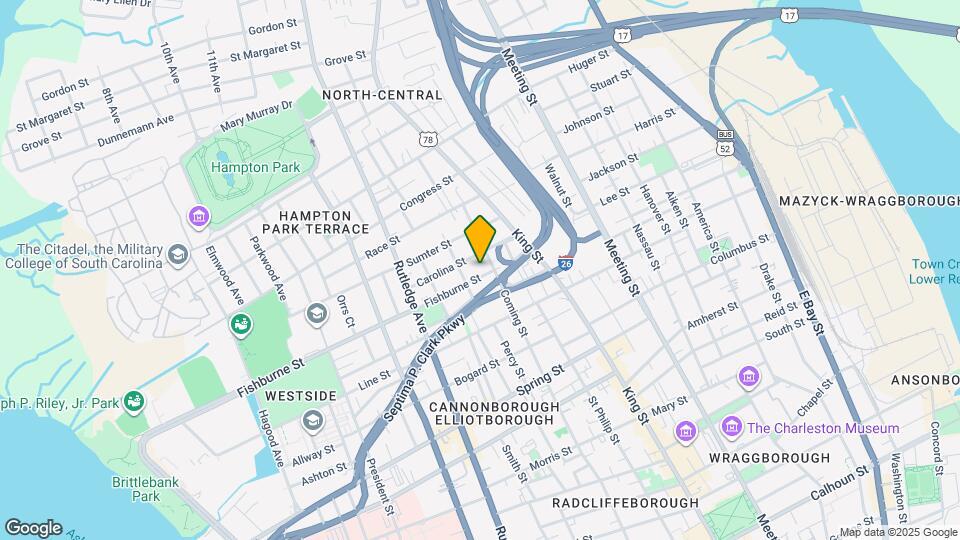 102 Fishburne St, Unit A Mapa y Detalles de la Ubicación