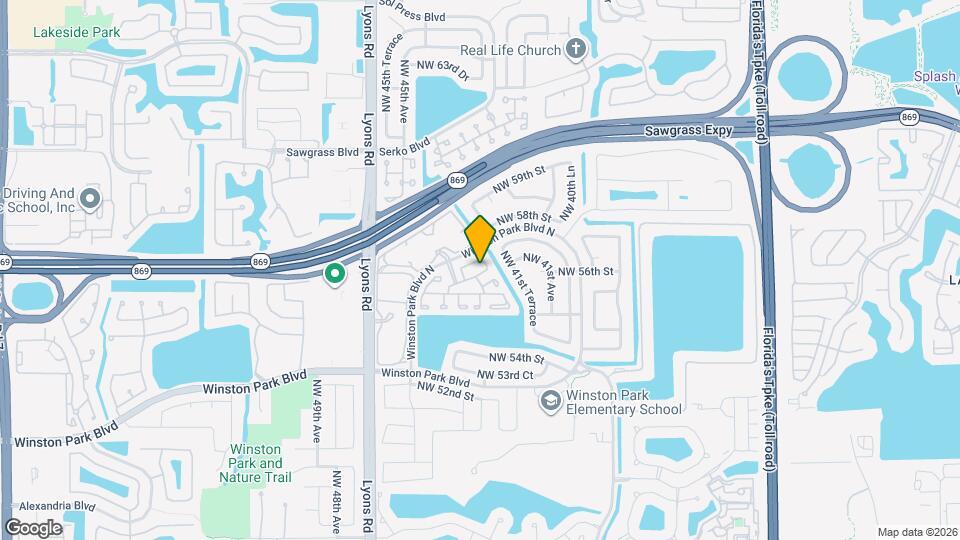 4235 NW 56th Dr Map and Location Details