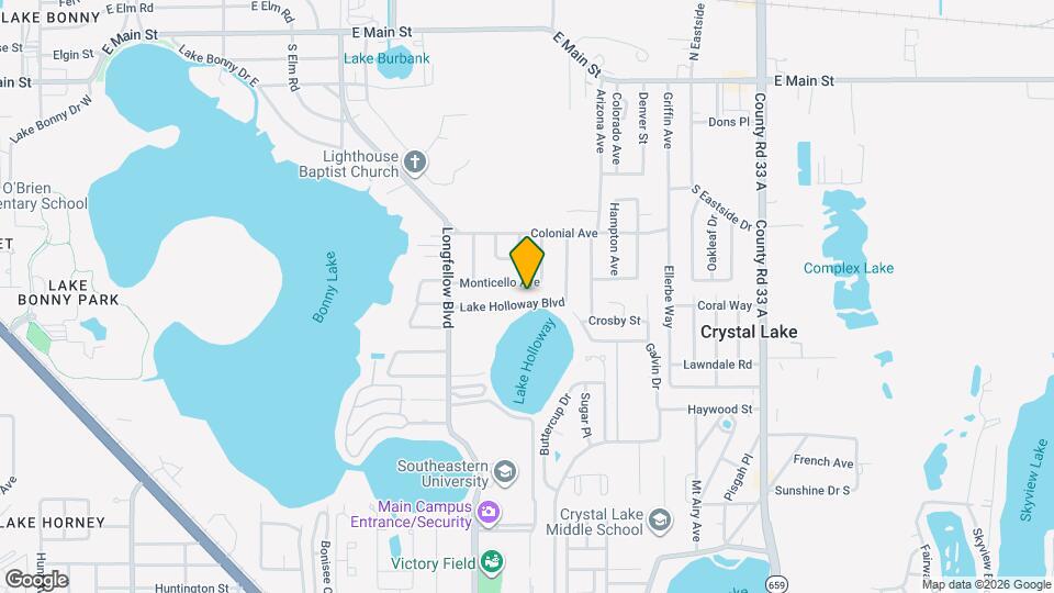 2228 Lake Holloway Blvd Map and Location Details